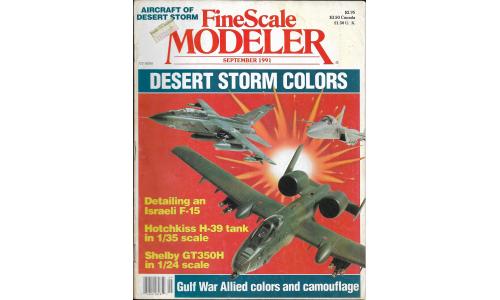 Revista Fine Scale Modeler 1991-09 Desert